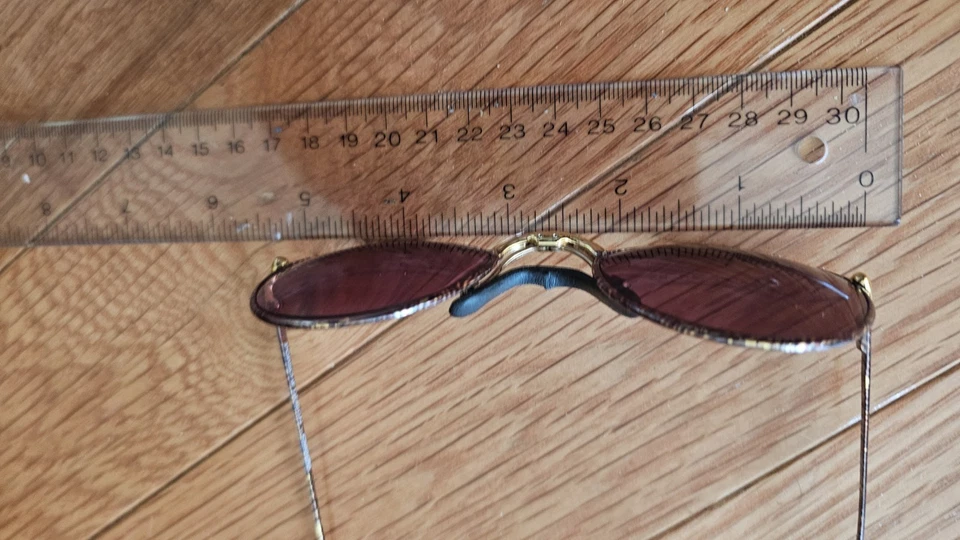 Óculos de sol vintage Porche Design  - Imagem 4 de 4