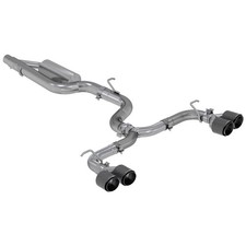 MBRP S46033CF Carbon Stainless Cat Back Exhaust System Kit for 2015-19 VW Golf R