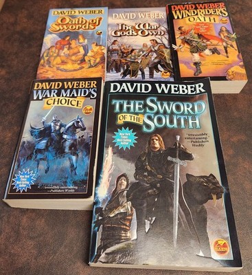 War God Series by David Weber Complete Lot, Vol 1-5, Oath of Swords