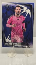 2024 Leaf Soccer Blaster - Lionel Messi #5 Blue
