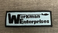 Vtg Workman Enterprises Patch