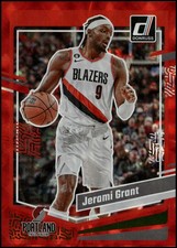 2023-24 Panini Donruss International Jerami Grant Red #102 Trail Blazers