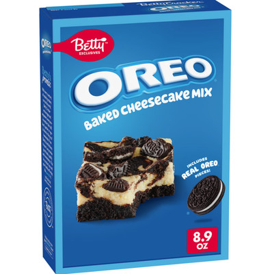 Betty Exclusives OREO Baked Cheesecake Mix w/ Real OREO Cookie Pieces 8.9 oz