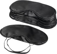 Blindfold Eye Mask Shade Cover for Sleeping with Nose Pad, 10 Pack