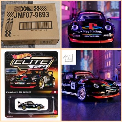 Hot Wheels 2026 Elite 64 Playstation Porsche 911 GT2 EVO 993 New In Hand