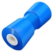 8" Heavy Duty Marine Keel Roller Blue Bow Roller Bow Stop for Boat Trailers