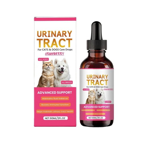 60mL Pet Eye Drops for Dogs & Cats Relieves Eye Itching & Irritation ...