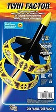 Estes Twin Factor - Model Rocket Kit - Skill Level 2-3 - #7250