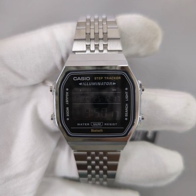 Casio Vintage Series ABL-100WE-1B Bluetooth Digital Black Dial