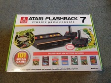 Atari Flashback 7 Classic Game Console Deluxe 101 Games Original Box Included