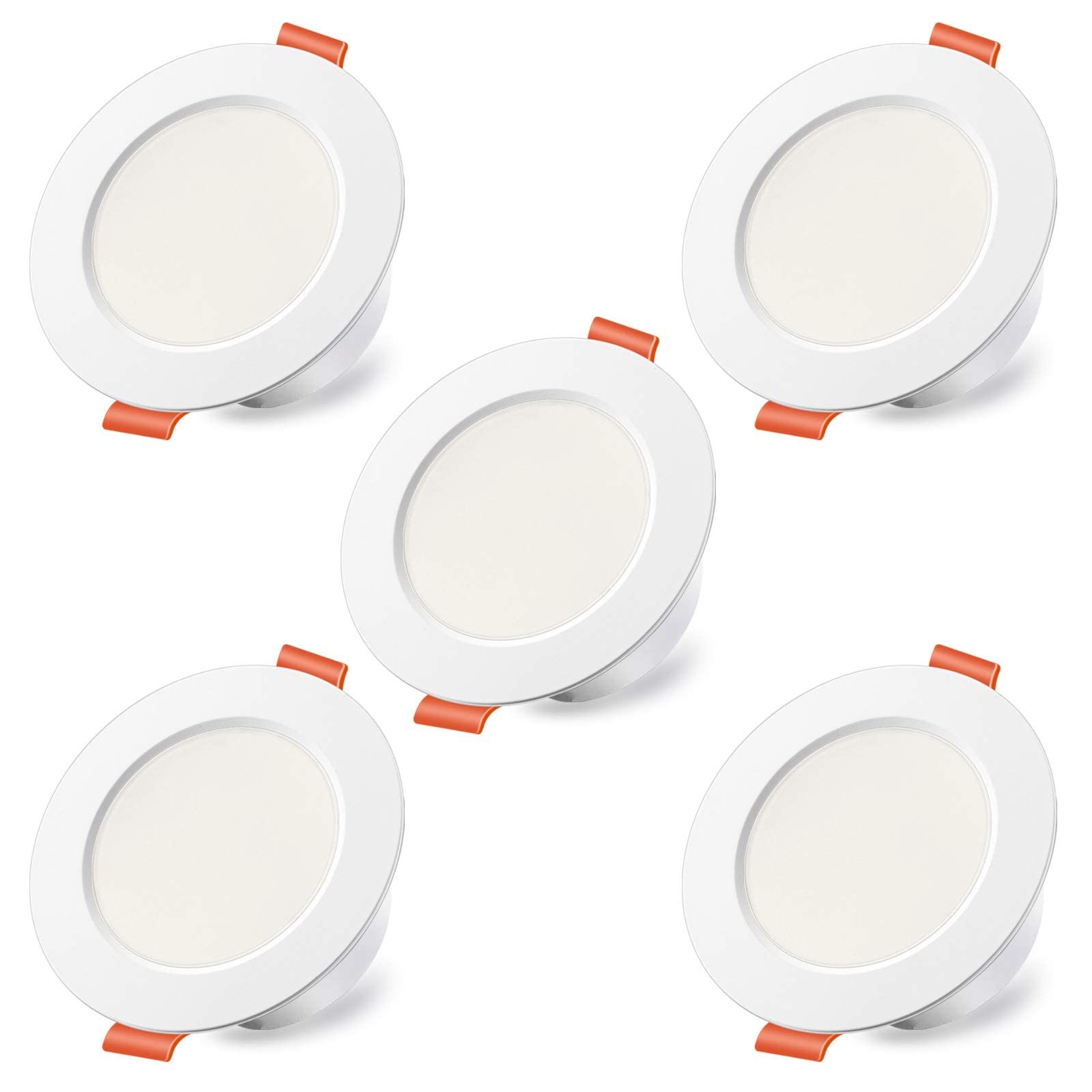 Spot LED encastrable 8W équivalent 60W avec découpe ajustable