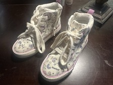 Cat And jack Size 11c Girls High Tops Zip