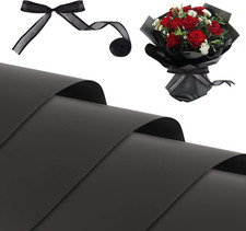 20 Sheets Waterproof Floral Wrapping Paper,Florist Bouquet Packaging Paper with