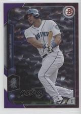 2015 Bowman Purple Ice 18/50 Mike Zunino #36 8k4