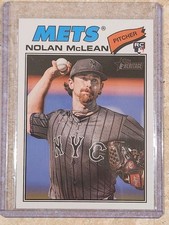 NOLAN MCLEAN (RC) 2026 Topps Heritage #150 NY METS