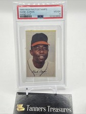 1969 MLB Photostamps Hank Aaron PSA 4 Braves HOF Vintage