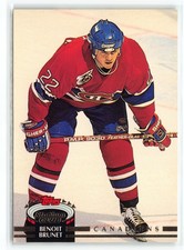 Benoit Brunet 1992 Topps Stadium Club #134 Rookie