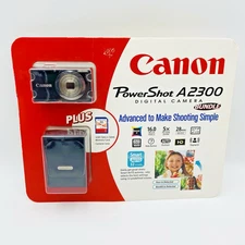Canon PowerShot A2300 HD Compact Digital Camera 16.0MP Factory Sealed Bundle NIB