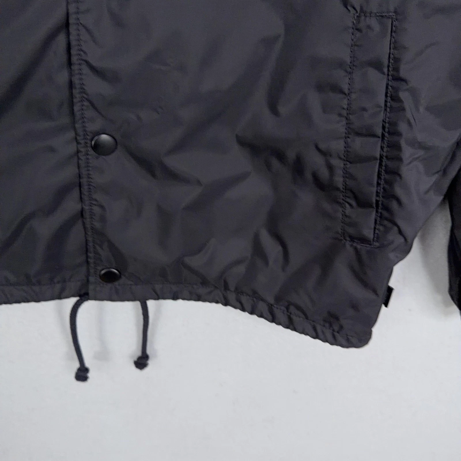 Vans Jacket Mens Medium Black Nightmare Before Christmas Oogie Boogie Coach - product detail image 4