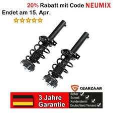 2x Komplett Stoßdämpfer Federbein Satz Vorne für VW Tiguan Caddy Skoda 1