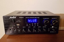 Moukey MAMP1 Stereo Receivers Audio Amplifier w/USB, SD, AUX, RCA, MIC in w/Echo