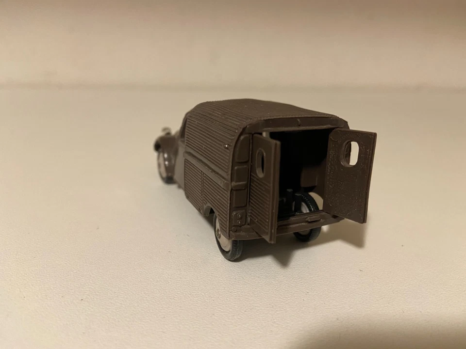 NOREV PLASTQUE ANCIENNE CITROEN 2 CV - ÉCHELLE 1/43 IDEM PAYA  - Photo 4/4