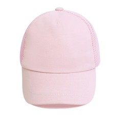 Kids Embroidered Baseball Caps Adjustable Boys Girls Dinosaur Trucker 3-5T Pink