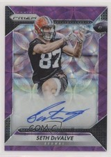 2016 Panini Prizm Rookie Purple Scope 30/99 Seth DeValve #RA-SDV Auto 0q3