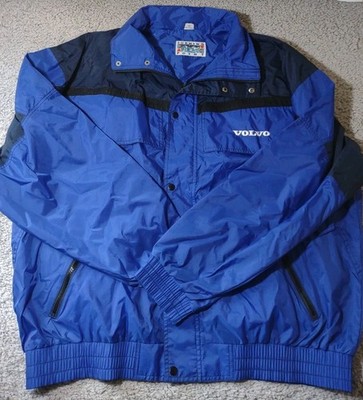 Volvo Men s Turning Point Rain Jacket 3xl Dark Blue Black 100% Nylon