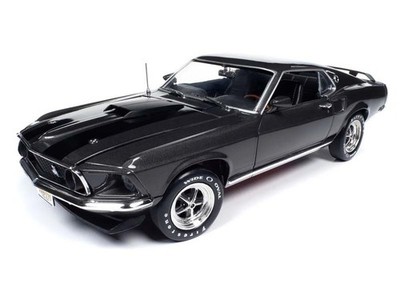 1969 Ford Mustang John Wick Diecast 1:18 Scale Model - Auto World AWSS145