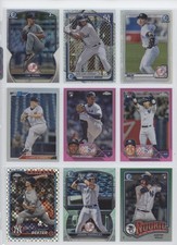New York Yankees Refractor 13 Card Lot Pink, Xfractors,RC Bowman Topps Chrome