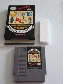 Classic Concentration Nintendo NES With Box Works