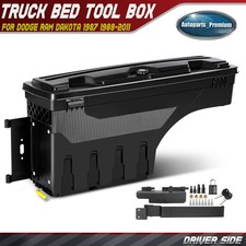 Left Lh Driver Side Truck Bed Storage Box Toolbox For Dodge Ram Dakota 1987-2011 Left Lh Driver Side Truck Bed Storage Box Toolbox For Dodge Ram Dakota 1987-2011