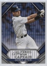 2020 Topps Update 20 Years of the Captain Blue Derek Jeter #YOC-99 HOF 4pn