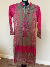 Pink Pakistani Indian Kurti Only, 1 Piece, Kameez Eid