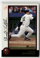 1998 BOWMAN #281 CHUCK KNOBLAUCH NEW YORK YANKEES