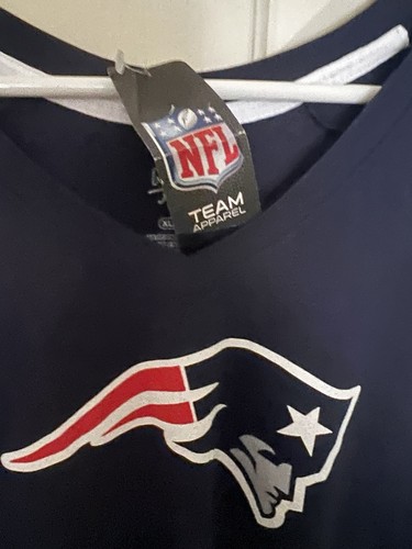 New England Patriots NFL Team Apparel Majestic GRONKOWSKI 87 Jersey T-Shirt! XL - Picture 7 of 9