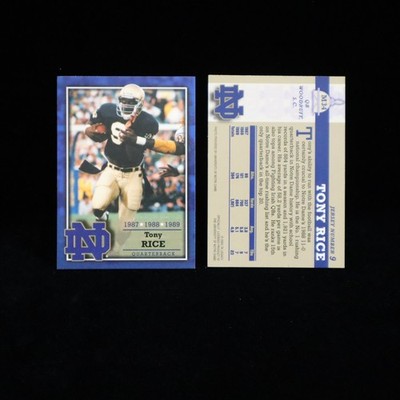 2003  Tony Rice    Notre Dame TK Legacy #M34