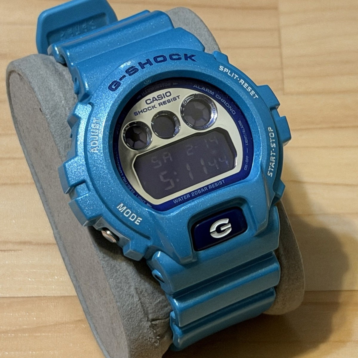Casio G-Shock DW6900CB-2 Crazy Colors Metallic Blue Men's Digital