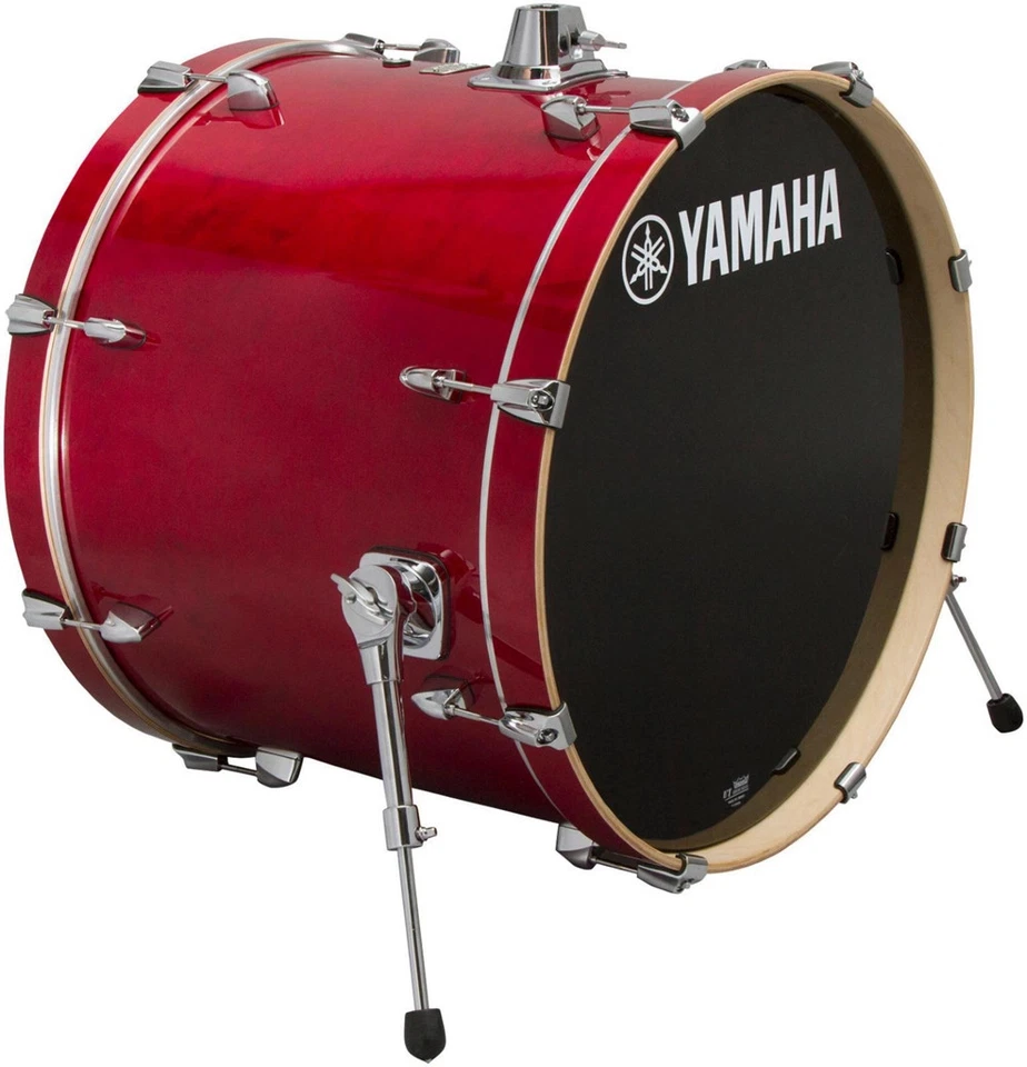 Yamaha Stage Custom Birch Bass Drum 18 x 15 in. Cranberry Red - Image 2 of 2