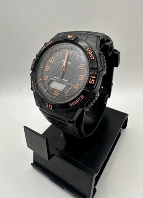 Casio Watch Digital Analog Tough Solar AQ-S800W Men World Time 5 Alarms Need Bat