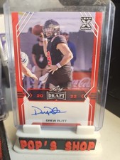 2022 Leaf Draft - Autographs Drew Plitt #BA-DP1 Red (AU, RC)