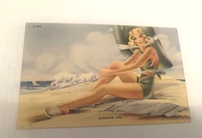 C T Streamline Bathing Beauties Glamour Girl Linen - Girlie - swimsuit