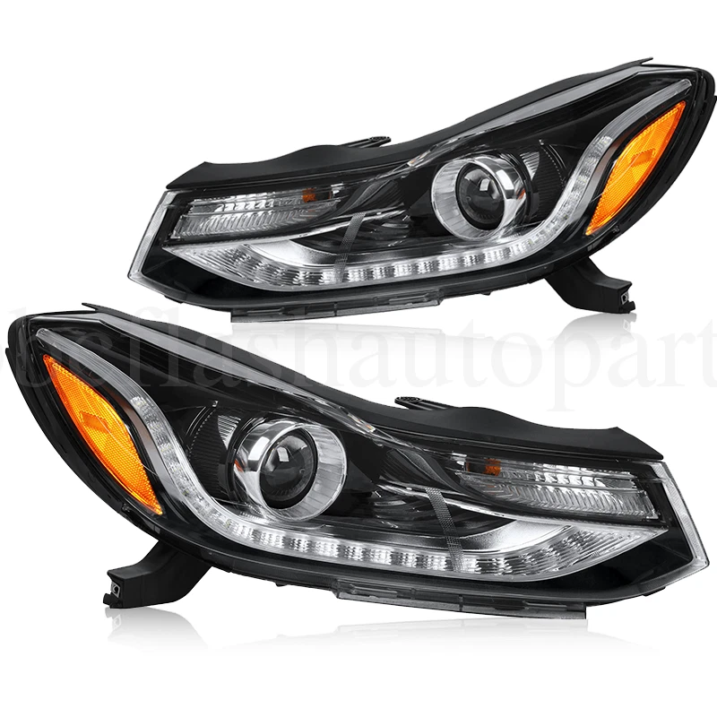 Faróis Projetor LED DRL Para 2017-2022 Chevrolet Chevy Trax Par Esquerda e Direita - Imagem 2 de 4