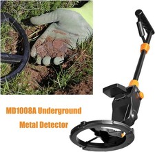 UK LCD Metal Detector Deep Sensitive 130MM Searching Gold Digger Treasure Hunter