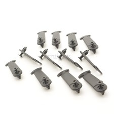12 Pcs Door Seal Clip For Mazda Protege 1999-2003 Protege5 2002-2003 D061-58-763