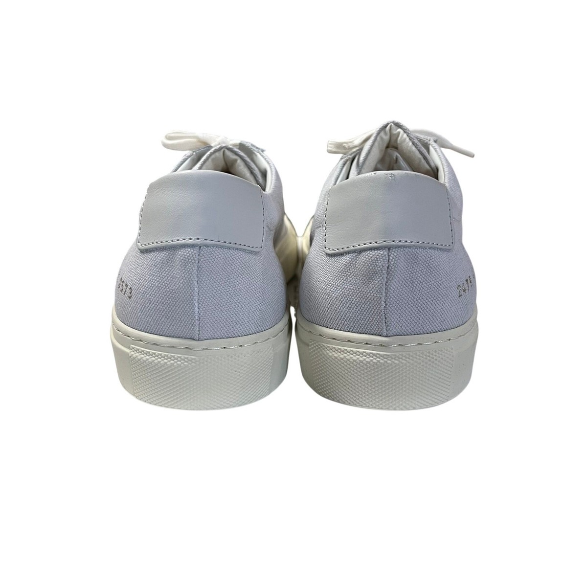 Common Projects Achilles Canvas Sneakers SIZE 42 US 9 Gray  display picture 1
