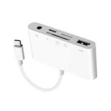 5 in 1 USB-C Memory Card Reader TF/SD Card For Type C Phone Adapter Converter