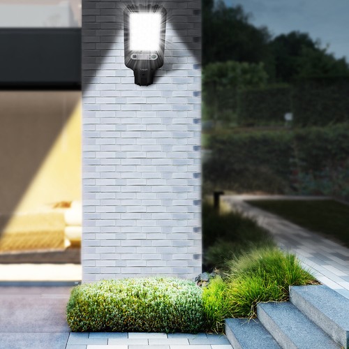 1680 LED Solar PIR Motion Sensor Street Wall Light Security Outdoor Garden Lamp - Picture 144 of 152