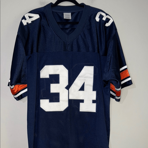 Bo Jackson True School Authentics Auburn Tigers Jersey Mens Size 54 Sewn Le